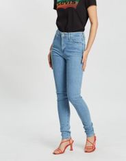 Levis  Dámske Rifle 720 High Rise Super skinny Modrá 29/32