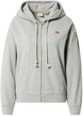 Levis  Dámska Mikina Standard Zip Hoodie Šedá M