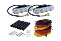 Carmotion Svetlo denné svietenie SET (2 ks), 4 x LED, Carmotion