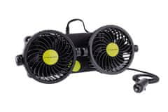 Carmotion Ventilátor 12 V 2x rotor nastaviteľný, Carmotion