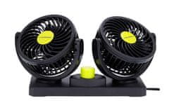 Carmotion Ventilátor 12 V 2x rotor nastaviteľný, Carmotion