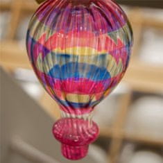 Decor By Glassor Sklenený balón dúhový