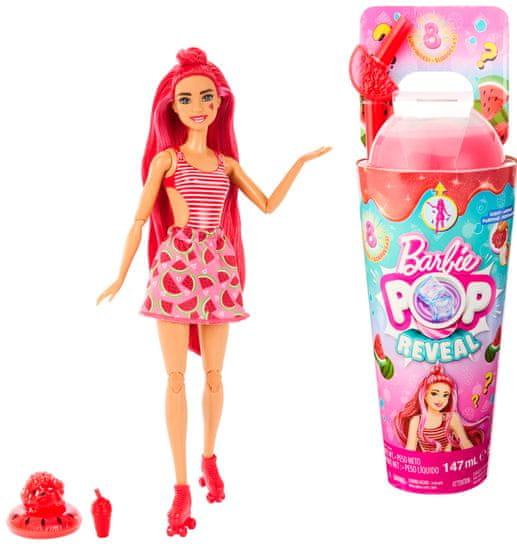 Mattel Barbie Pop Reveal šťavnaté ovocie - melónová triešť HNW40