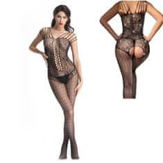 Temptly Bodystocking bodysuit kabaretné sexuálne spodné prádlo