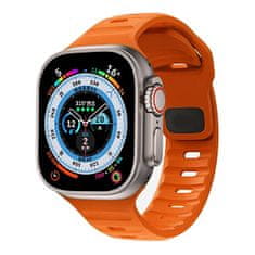 4wrist Silikonový řemínek pro Apple Watch - 42/44/45/49 mm - Orange