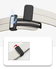 4wrist Silikonový řemínek s magnetickou sponou pro Apple Watch 38/40/41 mm - Red