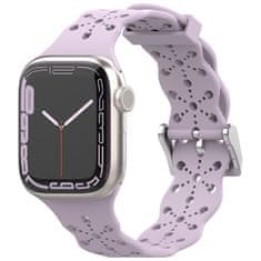 4wrist Silikonový řemínek pro Apple Watch 42/44/45/49 mm - Lavender