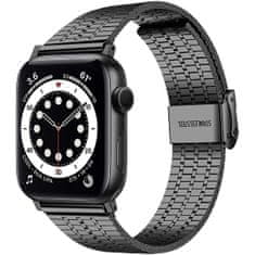 4wrist Milánský tah pro Apple Watch 42/44/45/49 mm - Black