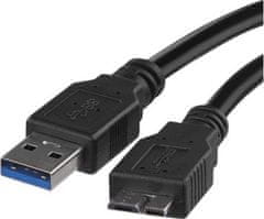 EMOS USB kabel 3.0 A vidlice – micro B vidlice 1m