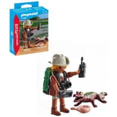 Playmobil Playmobil Výskumník s aligátorom 71168