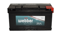Webber Autobatéria 12V, 100AH, 800A,WA1000