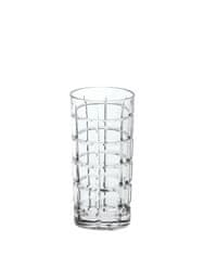 Crystal Bohemia Bohemia Crystal Pohár na vodu a nealko nápoje Timesquare 420ml (set po 6ks)