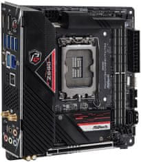 ASRock Z690 Phantom Gaming-ITX/TB4 / Intel Z690 / LGA1700 / 2x DDR5 / 2x M.2 / HDMI / DP / Thunderbolt / WiFi / Mini-ITX