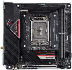 ASRock Z690 Phantom Gaming-ITX/TB4 / Intel Z690 / LGA1700 / 2x DDR5 / 2x M.2 / HDMI / DP / Thunderbolt / WiFi / Mini-ITX