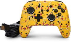 Power A Enhanced Wired Controller, Pikachu Moods (SWITCH) (NSGP0083-01)