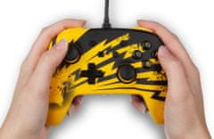 Power A Enhanced Wired Controller, Pokémon: Pikachu Lightning (SWITCH) (1516985-01)