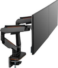 CZC.Gaming Stronghold Heavy Duty Dual, držiak na dva monitory, 17-35"