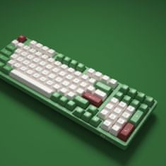 Matcha Red Bean, 158 kláves, ASA, zelená/biela/červená
