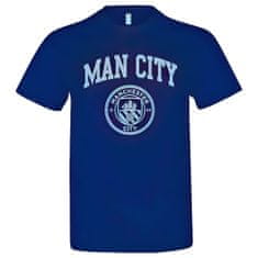 FAN SHOP SLOVAKIA Tričko Manchester City FC, tmavo modrá, "Man City" a znak klubu | L