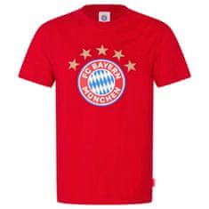 FAN SHOP SLOVAKIA Pánske Tričko FC Bayern Mníchov. Červené. 100% bavlna | M