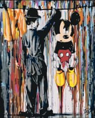 ZUTY Maľovanie podľa čísel - MICKEY MOUSE YES 40x50 cm