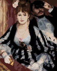 ZUTY Maľovanie podľa čísel - DIVADELNÉ LÓŽE (PIERRE-AUGUSTE RENOIR) NO 80x100 cm