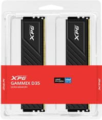 A-Data XPG D35/DDR4/16GB/3200MHz/CL16/2x8GB/Black