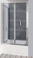 POLYSAN , DEEP sprchové dvere skladacie 1000x1650mm, číre sklo, MD1910
