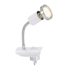 BRILONER BRILONER LED svietidlo do zásuvky, biela, 1xLED/GU10/3W BRI 2892-016P