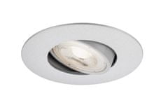 BRILONER BRILONER LED vstavané svietidlo, priemer. 9 cm, 5 W, matný chróm BRI 7048-014