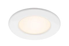 BRILONER BRILONER LED vstavané svietidlo, priemer. 11,5 cm, 6 W, biele IP44 BRI 7053-016