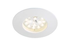 BRILONER BRILONER LED vstavané svietidlo, priemer. 7,5 cm, biele IP44 BRI 7204-016