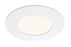 BRILONER BRILONER LED vstavané svietidlo, priemer. 8,5 cm, 6 W, biele IP44 BRI 7282-016