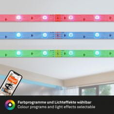 BRILONER BRILONER USB Smart RGB LED pásik s hudobným senzorom 500 cm 0,05 W biele BRILO 2309-150