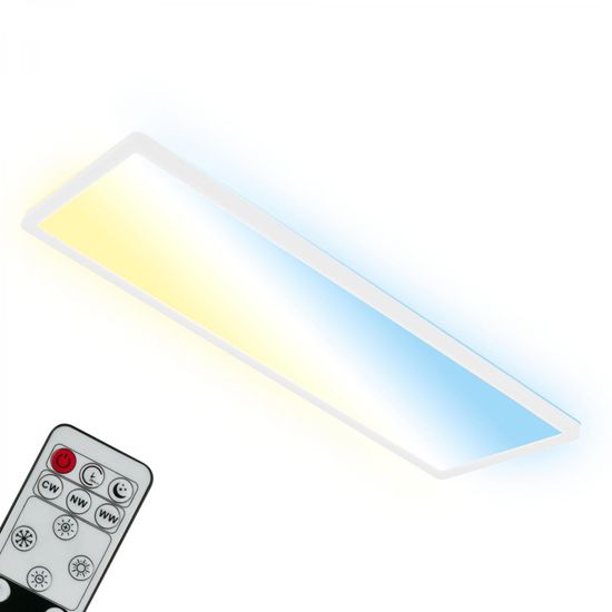 BRILONER BRILONER Ultraploché CCT svietidlo LED panel, 29,3 cm, LED, 23 W, 3000 lm, biele BRILO 7403-016