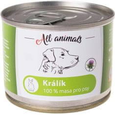 All Animals konz. pre psov králik mletý 200g