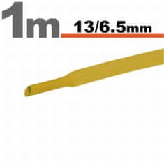 Solex Trubička zmršťovacia 13mm/6,5mm DRS13-6,5/YE