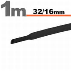 Solex Trubička zmršťovacia 32mm/16mm DRS32-16/BK