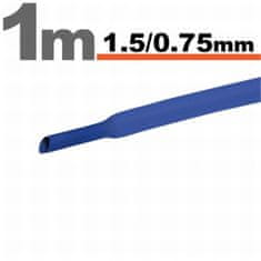 Solex Trubička zmršťovacia 1,5mm/0,75mm DRS1,5-0,75/BL
