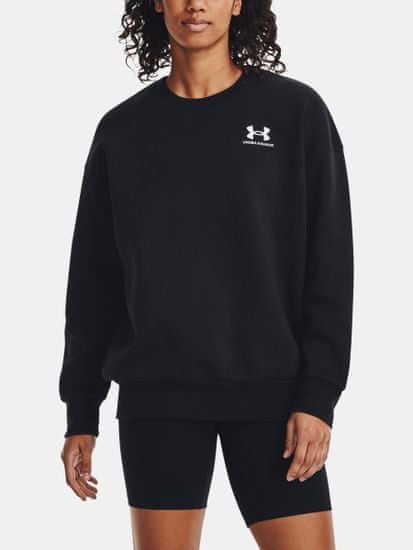 Under Armour Mikina Essential Flc OS Crew-BLK