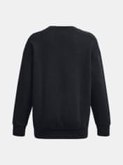 Under Armour Mikina Essential Flc OS Crew-BLK S