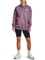 Under Armour Mikina Essential Flc OS Hoodie-PPL XS