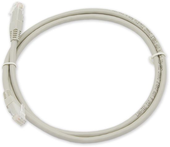 LAN-TEC PC-601 C6 UTP/1M - šedá - propojovací (patch) kabel