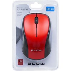 Blow Myš optická bluetooth BLOW MBT-100 červená