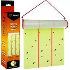 MAXY Lapač hmyzu mucholapka REPEST Sticky insects trap (25cmx10m)