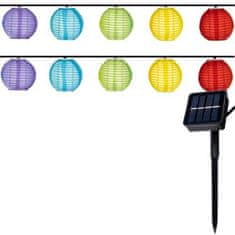 Solex Reťaz svietiaca LED WW 10ks 3m 2V IP44 ML15675 SOLÁRNA