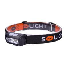 Solight Svietidlo LED čelovka ACCU 150+100lm SOLIGHT WN40