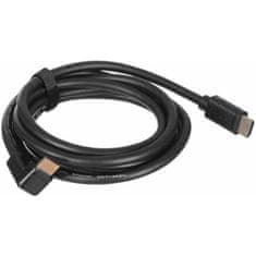 Solex Kábel HDMI-HDMI 1,5m UHLOVÝ 180° LXHD24