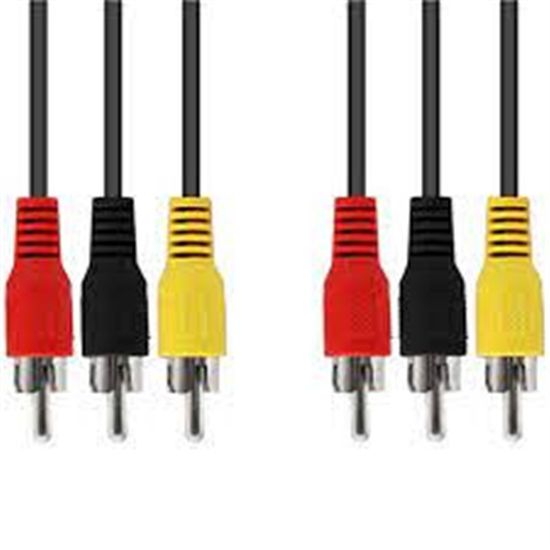 Solex Kábel 3RCA-3RCA 1,5m PROFI PLAST EH08