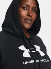 Under Armour Mikina UA Rival Fleece Logo Hoodie&-BLK 1X